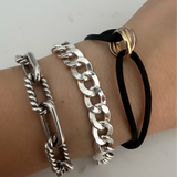 Cable chain bracelet