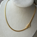 Gold Chain Cable Necklace