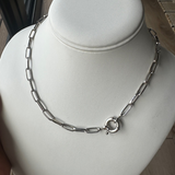 Large Clasp Chain Necklace