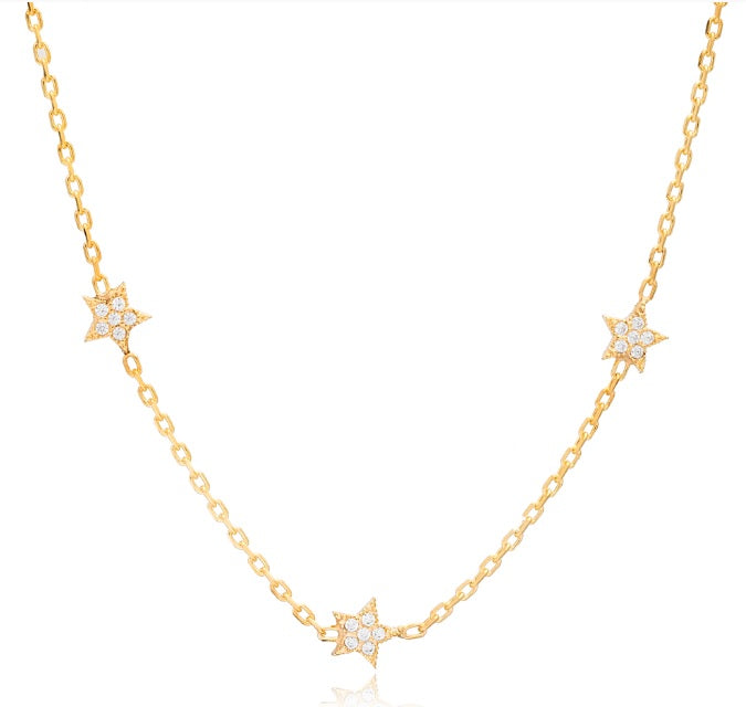 zirconia-stone-shaker-stars-necklace-gold